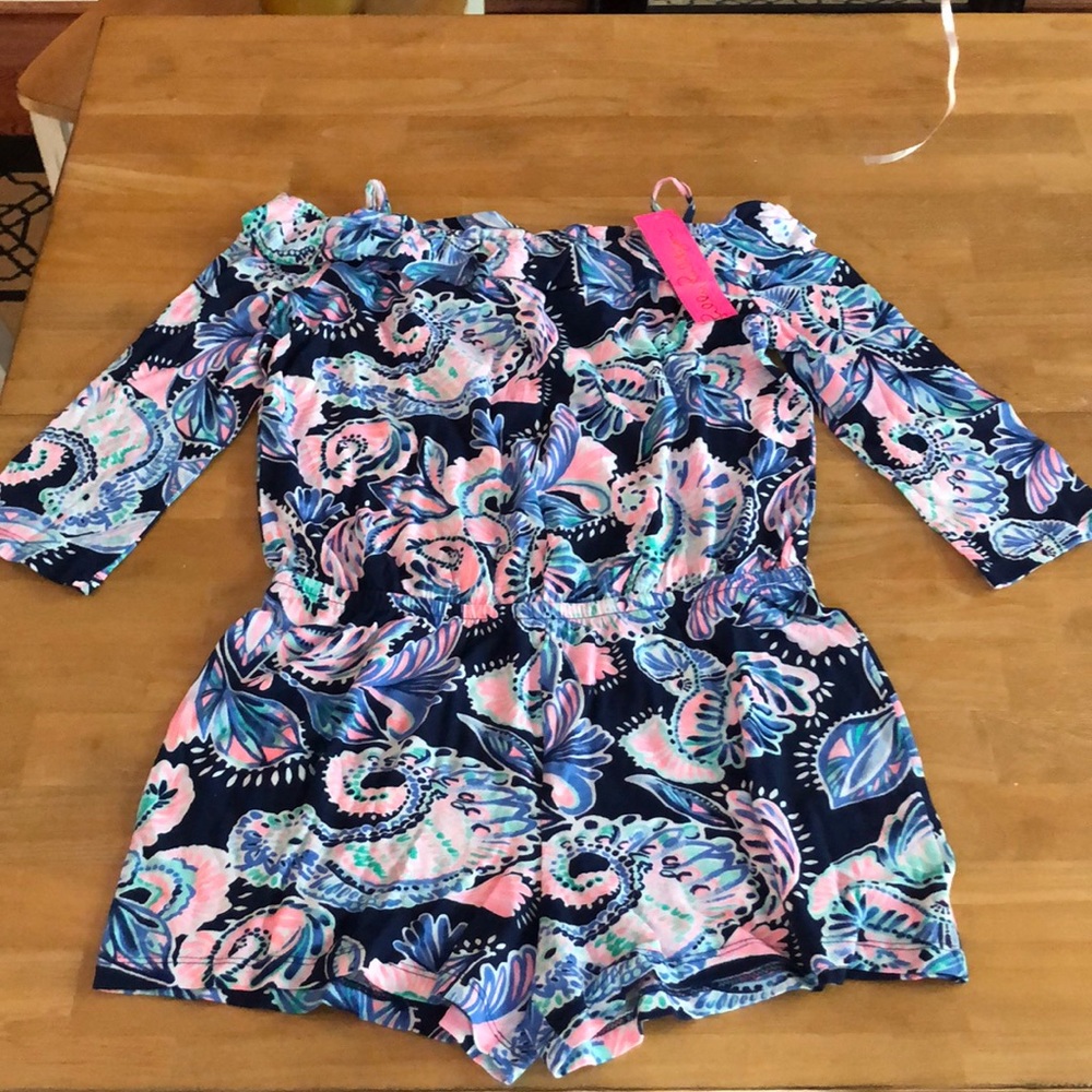 NWT Lily Pulitzer Margaret Romper!